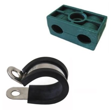 Fastgørelse af slanger og rør