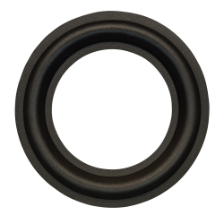 Kantophng 4,5" sort gummi