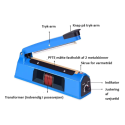 Posesvejser 200 mm - PFS200