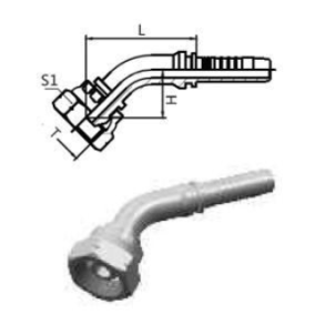 Indstik 45gr BSP G1/4