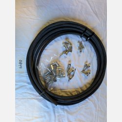 Hydraulikslange kit 1/4" JIC 7/16x20 EN853 10m