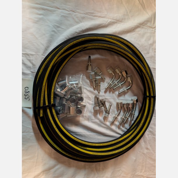 Hydraulikslange kit 3/8" ORFS 11/16x16 EN853 10m