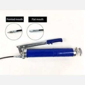 Fedtpresse incl speciel spids til flade smrenipler