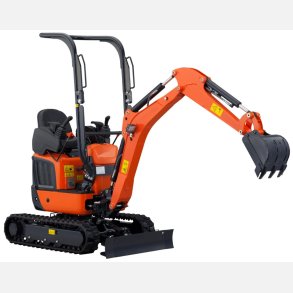 Minigraver EUROTECH 12PRO med Kubota motor,  S30/150 skifte og professionelle JST skovle