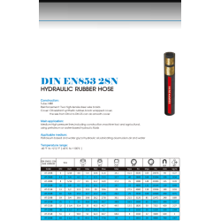 Hydraulikslange kit 3/8" ORFS 13/16x16 EN853 10m