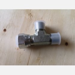 G3/8" Tee med een omlber