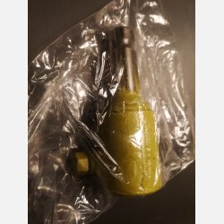 PTO adaptor hun 1 3/8" z6- han 1 1/8" z6 med bolt