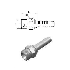 Indstik BSP lige nippel G3/8