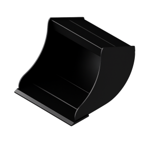 JST grave skovl bredde 40 cm med S30/150 skifte 