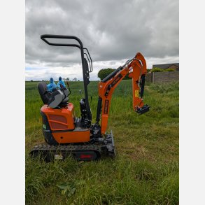 Minigraver EUROTECH 12PRO med Kubota motor,  S30/150 skifte FOR�RSTILBUD.