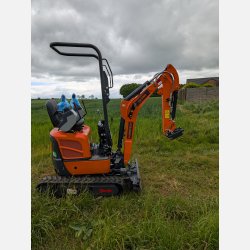 Minigraver EUROTECH 12PRO med Kubota motor,  S30/150 skifte og professionelle JST skovle