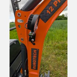 Minigraver EUROTECH 12PRO med Kubota motor,  S30/150 skifte FOR�RSTILBUD.