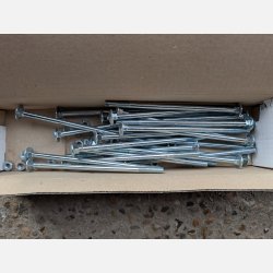 Brddebolt M 8X180 DIN 603 FZB 