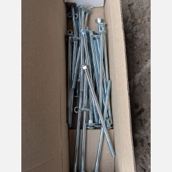 Brddebolt M 8X180 DIN 603 FZB 