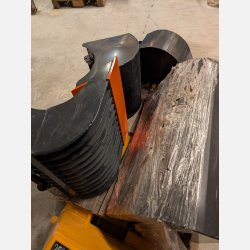 Professionel skovlpakke i hardox stl