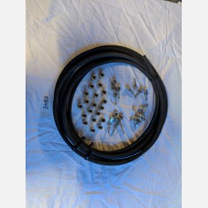 Hydraulikslange kit 1/4