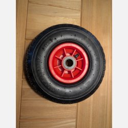 Hjul til s�kkevogn, tr�kvogn og juniorb�re 3.00-4 med ventil (pris fra 49,95)