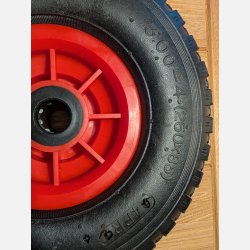 Hjul til s�kkevogn, tr�kvogn og juniorb�re 3.00-4 med ventil (pris fra 49,95)