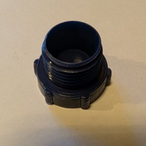 Plastic prop M18x1.5 - passer i indvendigt gevind