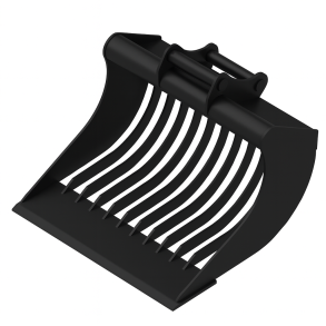 Risteskovl til minigraver Eurotech B=510 Skifte S30/150