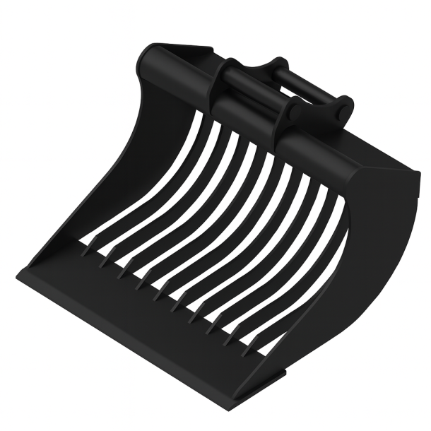 Risteskovl til minigraver Eurotech B=510 Skifte S30/150