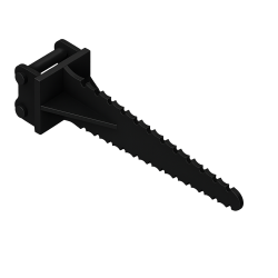 Rodsav med savblad i Hardox stl S25/85/100