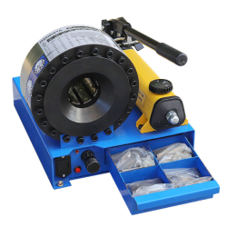 Semi-professionel hydraulikslange presse til 1/4"-1/2" slanger brugt 