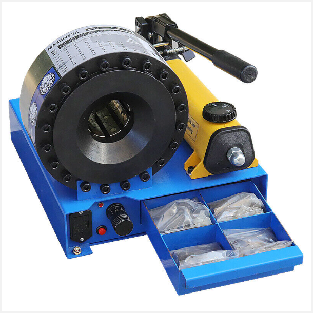 Semi-professionel hydraulikslange presse til 1/4"-1/2" slanger 