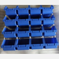 Modulreol med 16 kasser 3,8 liter / maks. 15kg