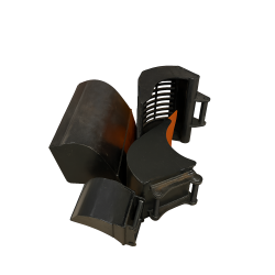 Professionel skovlpakke i hardox stl