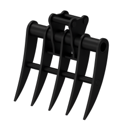 Stenskovl til minigraver Eurotech B=400 Skifte S25/85/100