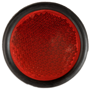 120 mm rundt rd refleks ULO