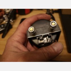 Timetller LCD rund med blt baglys LGCM