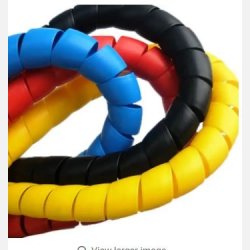 Plastic spiral beskyttelse til hydraulik slange